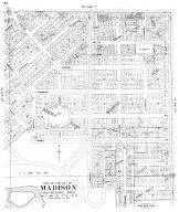 Page 084 - Sec 22 - Madison City, Wingra Park, Oakland Heights, Eigmy Ramse Add., Bowen's Add, Dane County 1954